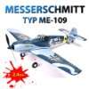 Kanal RC ferngesteuerter JAGDFLUGZEUG   MESSERSCHMITT Bf 109 / ME 