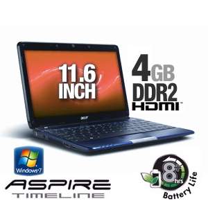 Acer Aspire Timeline AS1810T 8679 Notebook PC   Intel Core 2 Duo ULV 