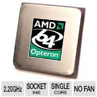 AMD Opteron 848 Processor OSA848FAA5BM   2.20GHz, 1MB Cache, 1000MHz 