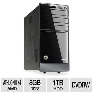 HP Pavilion p7 1037c Refurbished Desktop PC   AMD Athlon II X4 3.1GHz 