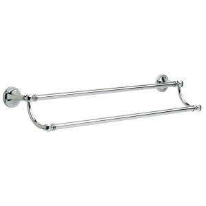 Delta Silverton 24 in. Double Towel Bar in Polished Chrome 132891 at 