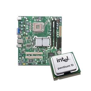 Intel D945GCPE Motherboard and Intel Pentium D 915 Processor Bundle 