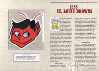 1953 St. Louis Browns Cooperstown Patch NEAT  