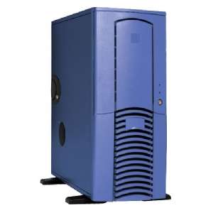 Chieftec   Dragon   Sky Blue Mid Tower Case with Solid Side, USB and 