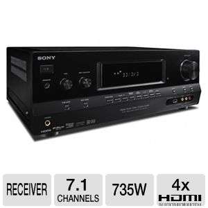Sony STR DH720 7.1 Channel A/V Receiver   735 Watts Total, HD Digital 