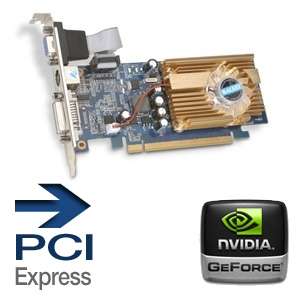 Galaxy 84GFE6HDFEXN GeForce 8400 GS Video Card   512MB GDDR2, PCI 