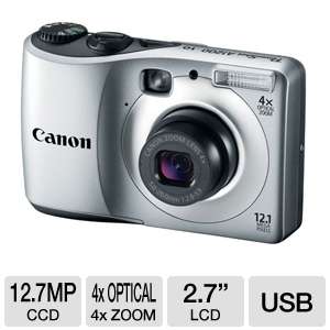   Zoom, 4x Optical Zoom, 2.7 LCD, CCD, USB, Silver 