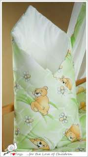 Babyhörnchen Babynest für Bettset Wickel Decke passend zu 