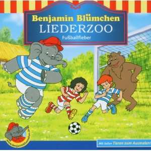 Benjamin Blümchen. Liederzoo. Fußballfieber. CD Benjamin Blümchen 