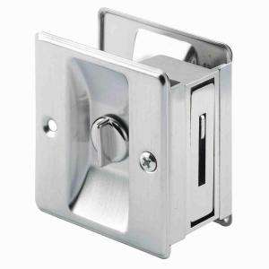 Prime Line Satin Nickel Pocket Door Privacy Latch N 7239 at The Home 