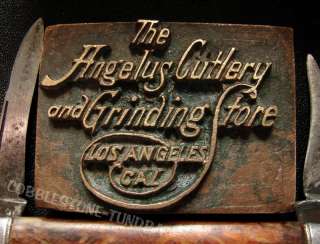 The Angelus Cutlery and Grinding Store, Los Angeles, CAL.