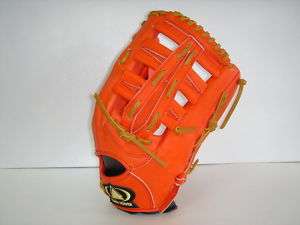 TWIN TOWER Baseball Gloves Orange 13 { X5 } RHT  