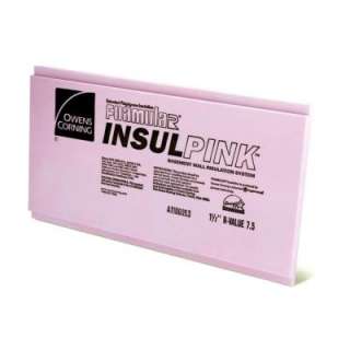 Foamular InsulPink R 7.5 1 1/2 in. x 24 in. x 8 ft. Furring Lap Foam
