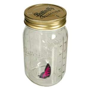 Animierter Schmetterling BUTTERFLY COLLECTION im Glas  