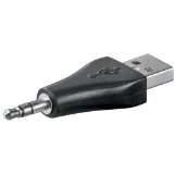 Wentronic USB Adapter (A Stecker auf 3,5mm Stecker)