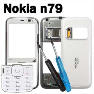 Handyschale Cover Gehäuse schale Nokia N79 + Tastatur  