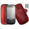 Samsung Corby Pro B5310 Smartphone (QWERTZ Tastatur, Touchscreen) ruby 