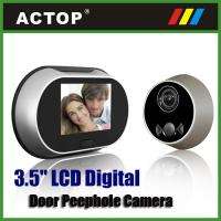 TFT LCD Digital Door Peephole Viewer Home Security Camera with 