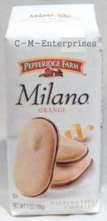 Pepperidge Farm Orange Milano Cookies 7 oz  