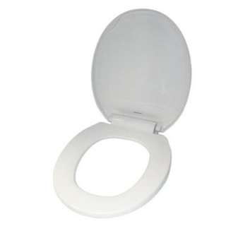 Barclay Products Round Front Toilet Seat in White SCSRF WH at The Home 