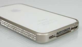 iGard iPhone 4/4S Strastal Metall Bumper Case 170 Glitzer Strass 