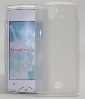 Silikon Case für Sony Ericsson Xperia Ray transparent Etui Tasche 