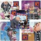10 Glitter Despicable Me Stickers Party Favors