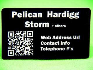 Custom Label Decal for Pelican 1470 1490 1495 1500 1510  