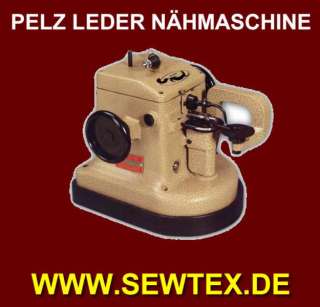 Pelznähmaschine Leder Nähmaschine mit ServoMotor   sewtex.de in 