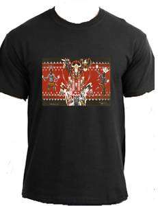 RED KACHINAS Lakota Art Native American Indian t shirt  