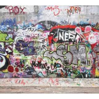   ft. x 8 ft. Graffiti Street Wall Mural 99450 
