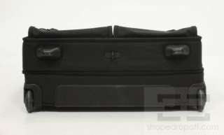 Tumi Black Nylon Zip Around Travel Rolling Suitcase  