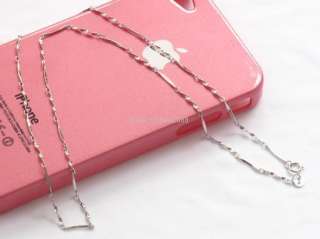 18 Inch Authentic 925 Sterling Silver Fashion Necklace  
