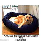 SM   XL Majestic Pet Dog Bagel Style Bed 2 TONED SMALL MEDIUM LARGE 