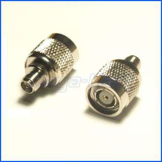2pcs RP SMA Female to RP TNC male Connector Adapter  