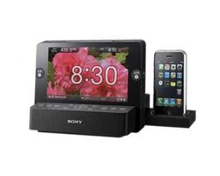 SONY Picture Frame Alarm Clock Radio ipod iPhone Speaker Dock HQ 7 