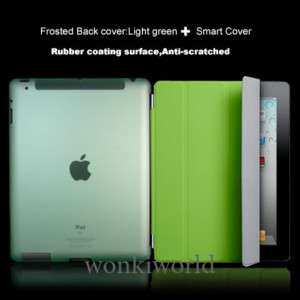 Green Smart Cover + Back Hard Case Combo 2in1 iPad 2  