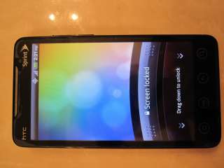 HTC EVO 4G   1GB   White (Sprint) Smartphone   Good 821793006730 