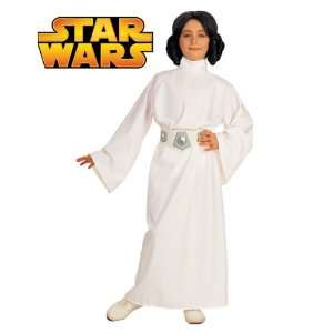 Star Wars Deluxe Kinder Kostüm Prinzessin Leia  Spielzeug