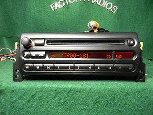   Cooper AUX  CD Radio Ipod SAT audio input CD 53 R50 Warranty 7/05