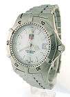 TAG HEUER 2000 Series Mens Automatic Watch Stainless Steel White Dial 