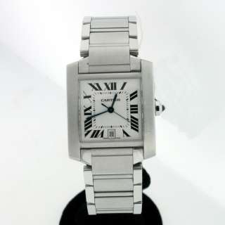 Cartier Tank Francaise, Stainless Steel Automatic Watch  