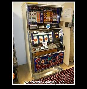 Bally Slot Machine, Ten Times Pay Bonus Frenzy, Token Machine, 4 reel 