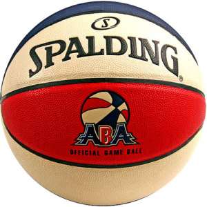   ABA OFFICIAL FULL SIZE GAME BALL BASKETBALL *** NEW IN BOX ***  