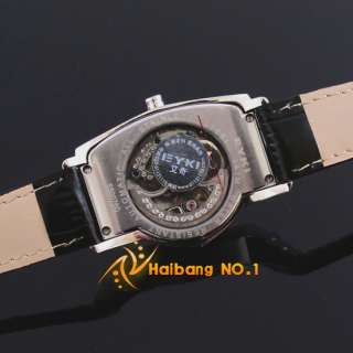 New EYKI Value Auto Mechanical Tourbillon Wrist Watch Mens Gift W/Box 