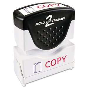  Accustamp2 Shutter Stamp with Microban Red/Blue COPY 1 5/8 