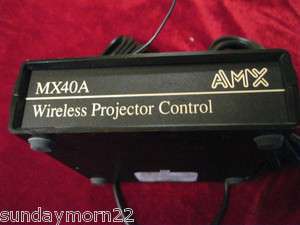 mx 40A amx wireless projector control  