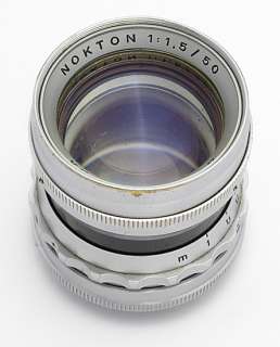 Leica SM Voigtlander Nokton 1.5/50 mm #3432340  