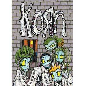  Korn Asylum Poster 24 x 36 Aprox.