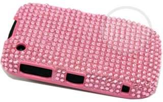 PINK DIAMOND HARD BACK COVER FOR BLACKBERRY CURVE 8520  